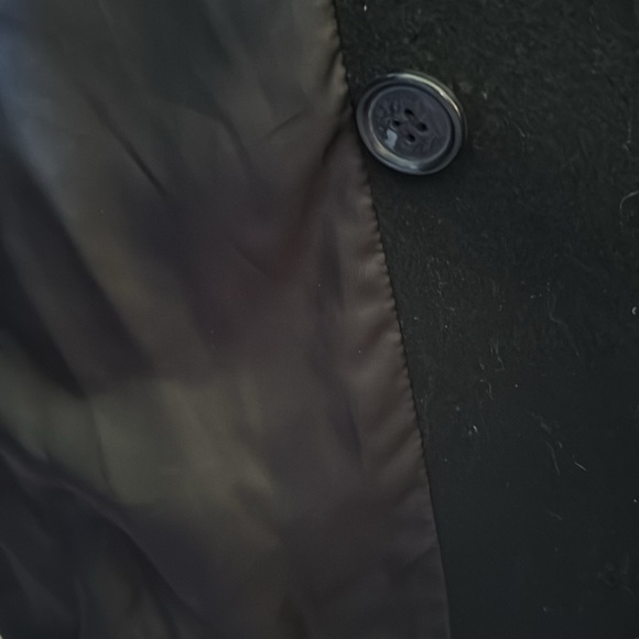 LIZ CLAIBORNE COAT LUXURIOUS CASHMERE & WOOL-SATIN LINING EX-COND. VTG SZ 12 - Picture 15 of 15